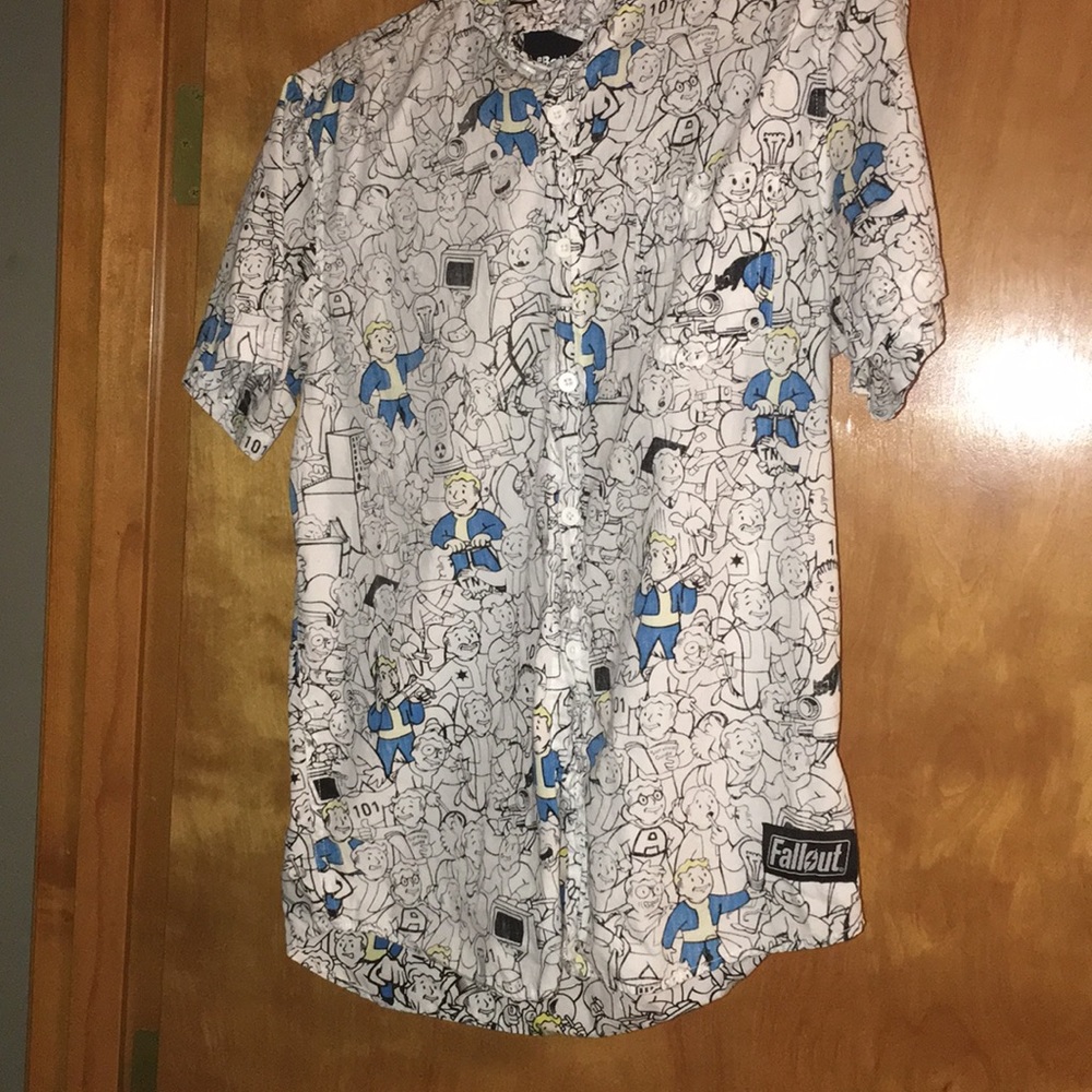 Fallout Shelter Button Down